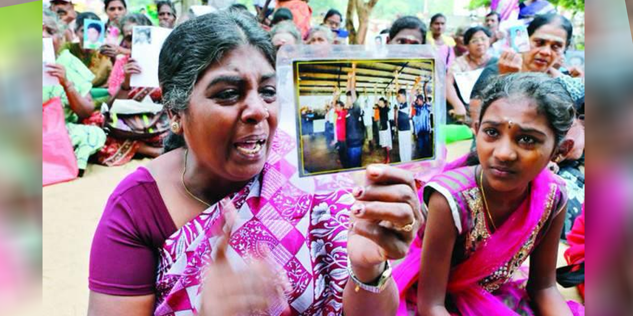 බලහත්කාරයෙන් අතුරුදන් කළ තම පුතා සොයා දෙන ලෙස ඉල්ලා මවක් ජනපතිට ලිපියක් ලියයි