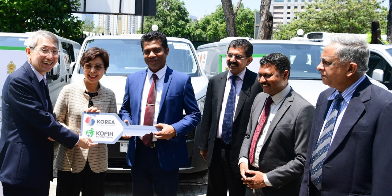 මෙරට සෞඛ්ය ක්ෂේත්රයට කොරියාවෙන් විශාල පරිත්යාගයක් මෙරට සෞඛ්ය ක්ෂේත්රයට කොරියාවෙන් විශාල පරිත්යාගයක්