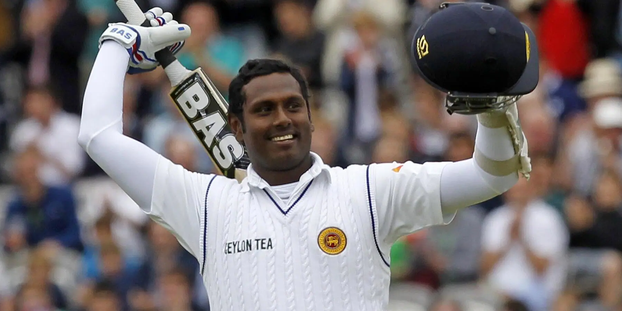 ඇන්ලෝ මැතිව්ස් ටෙස්ට් පිටියට සමුදෙයි