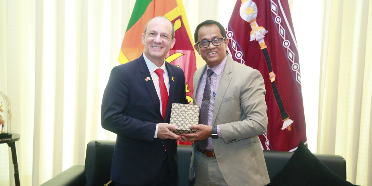 ශ්රී ලංකාවේ ඊශ්රායල තානාපතිවරයා කථානායක වෛද්ය ජගත් වික්රමරත්න හමුවෙයි ශ්රී ලංකාවේ ඊශ්රායල තානාපතිවරයා කථානායක වෛද්ය ජගත් වික්රමරත්න හමුවෙයි